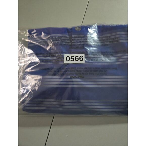 Nike Tour Performance Blue White Striped Golf Polo Men Medium Dri Fit RN 56323‎ - Picture 9 of 9